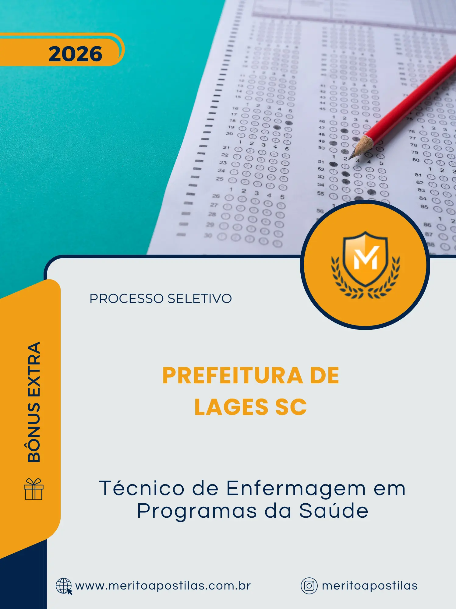 Apostila Técnico de Enfermagem em Programas da Saúde Prefeitura de Lages SC 2026