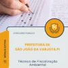 Apostila Técnico de Fiscalização Ambiental Prefeitura de São João da Varjota PI 2026