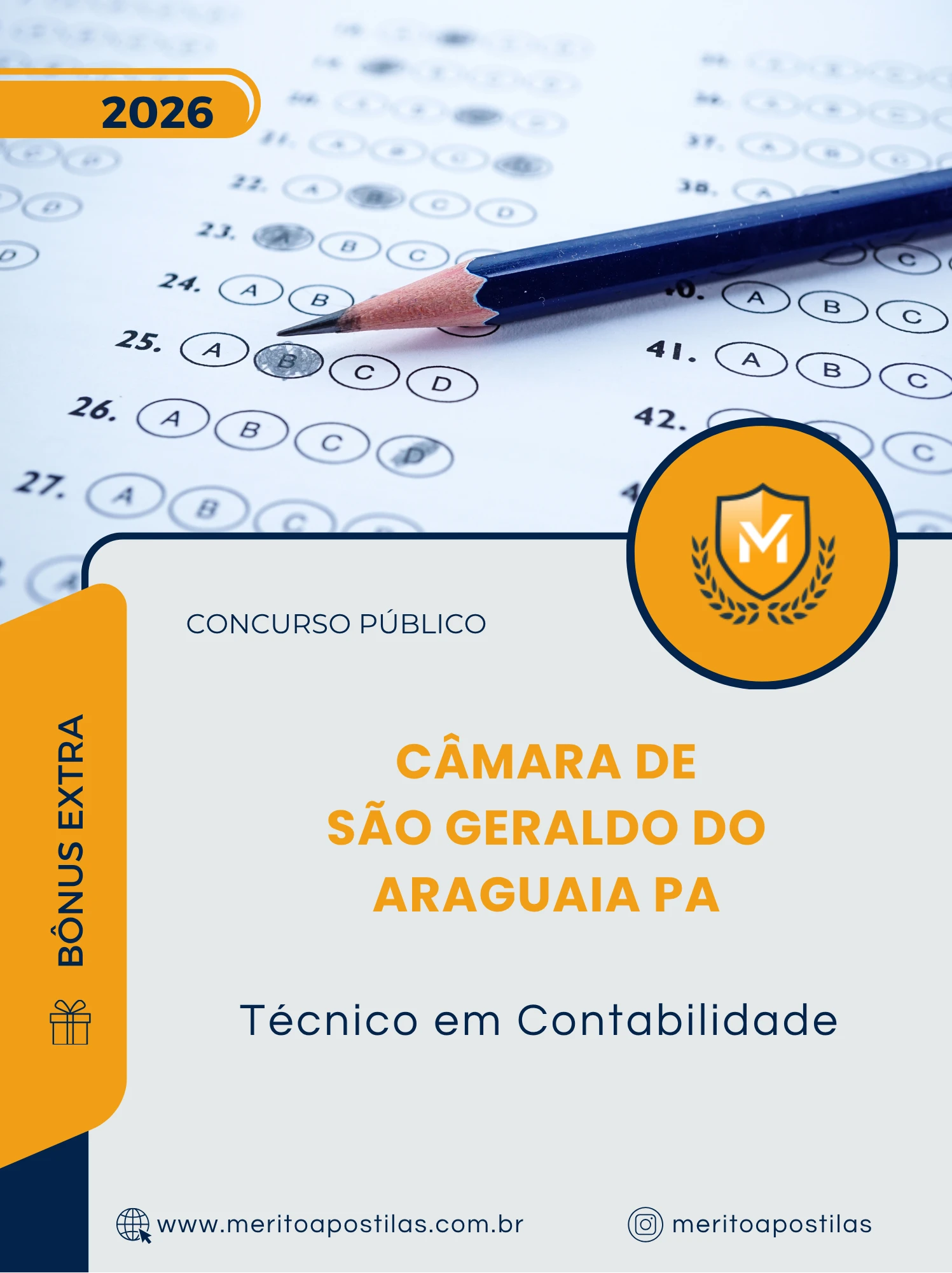 Apostila Técnico em Contabilidade Câmara de São Geraldo do Araguaia PA 2026