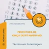 Apostila Técnico em Enfermagem Prefeitura de Onça de Pitangui MG 2026