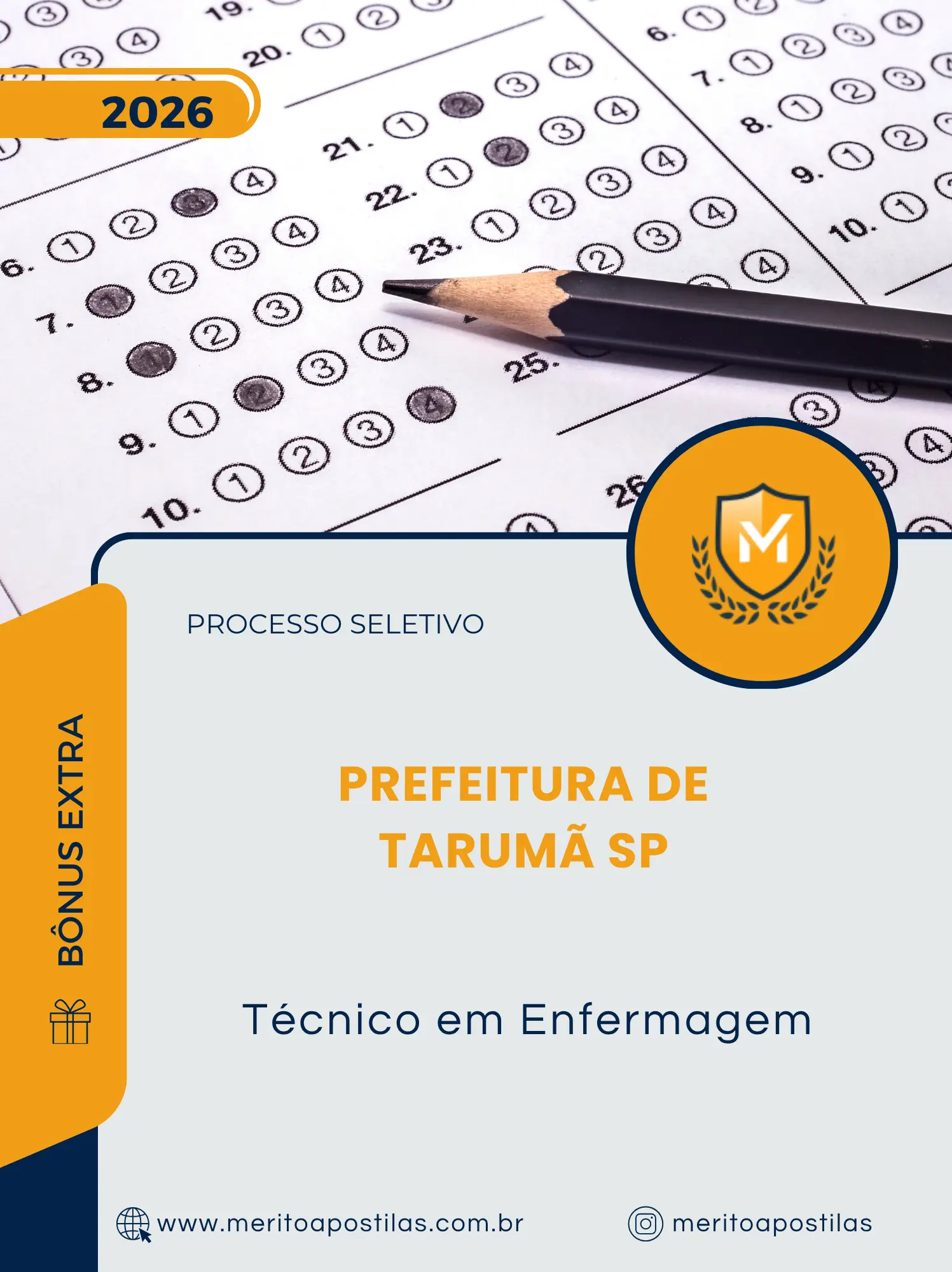 Apostila Técnico em Enfermagem Prefeitura de Tarumã SP 2026