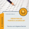 Apostila Técnico em Higiene Dental Prefeitura de Pontes e Lacerda MT 2026