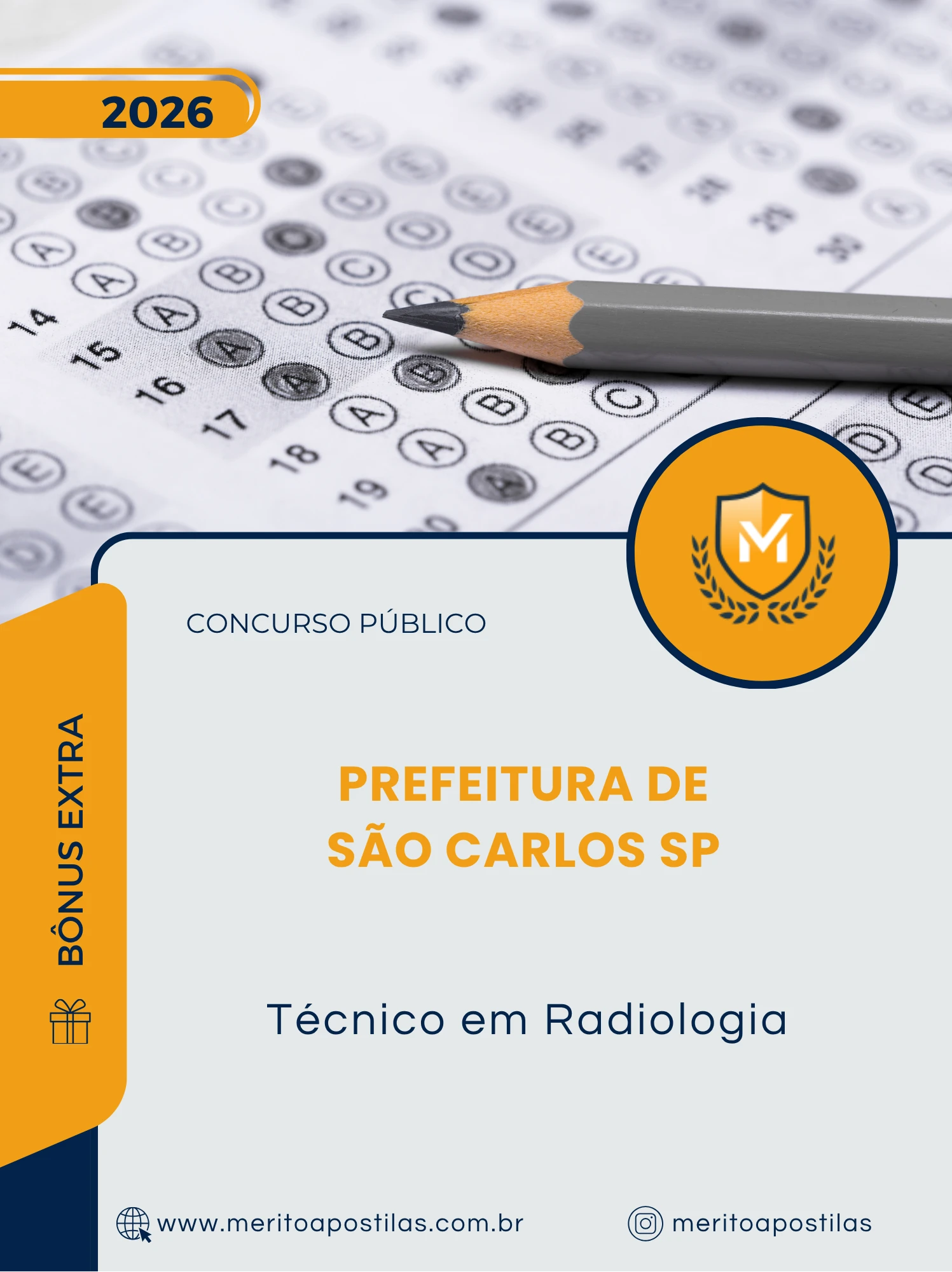 Apostila Técnico em Radiologia Prefeitura de São Carlos SP 2026