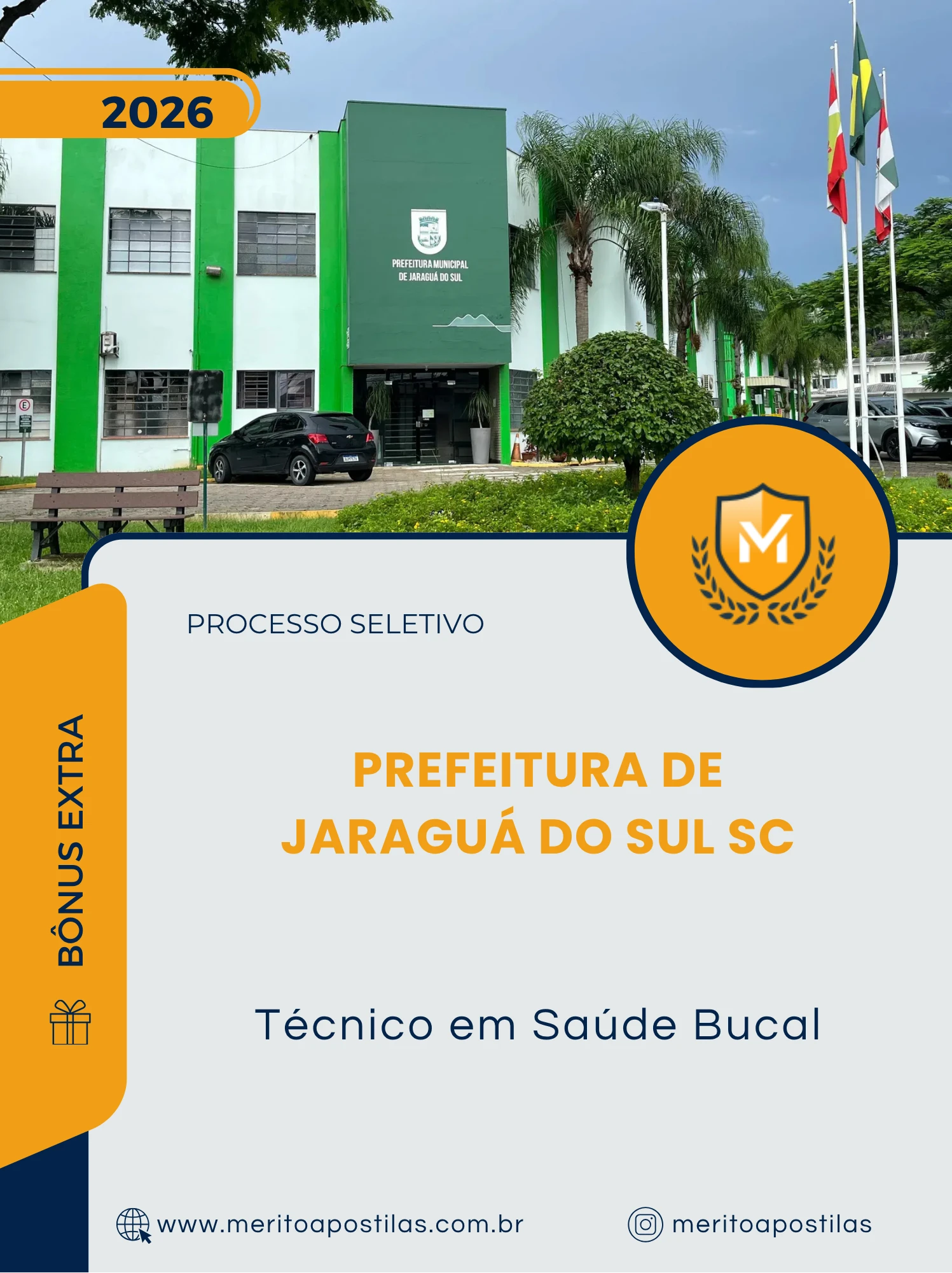 Apostila Técnico em Saúde Bucal Prefeitura de Jaraguá do Sul SC 2026