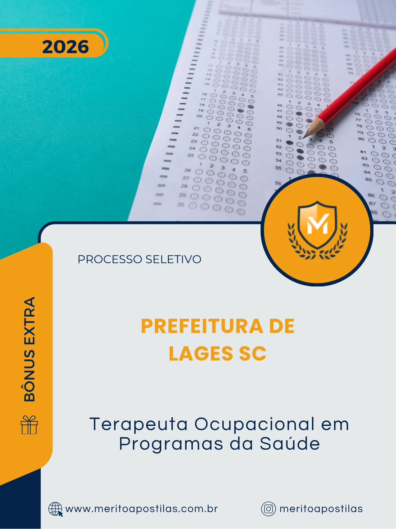 Apostila Terapeuta Ocupacional em Programas da Saúde Prefeitura de Lages SC 2026