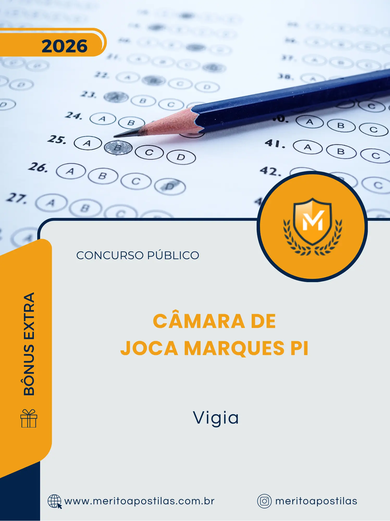 Apostila Vigia Câmara de Joca Marques PI 2026