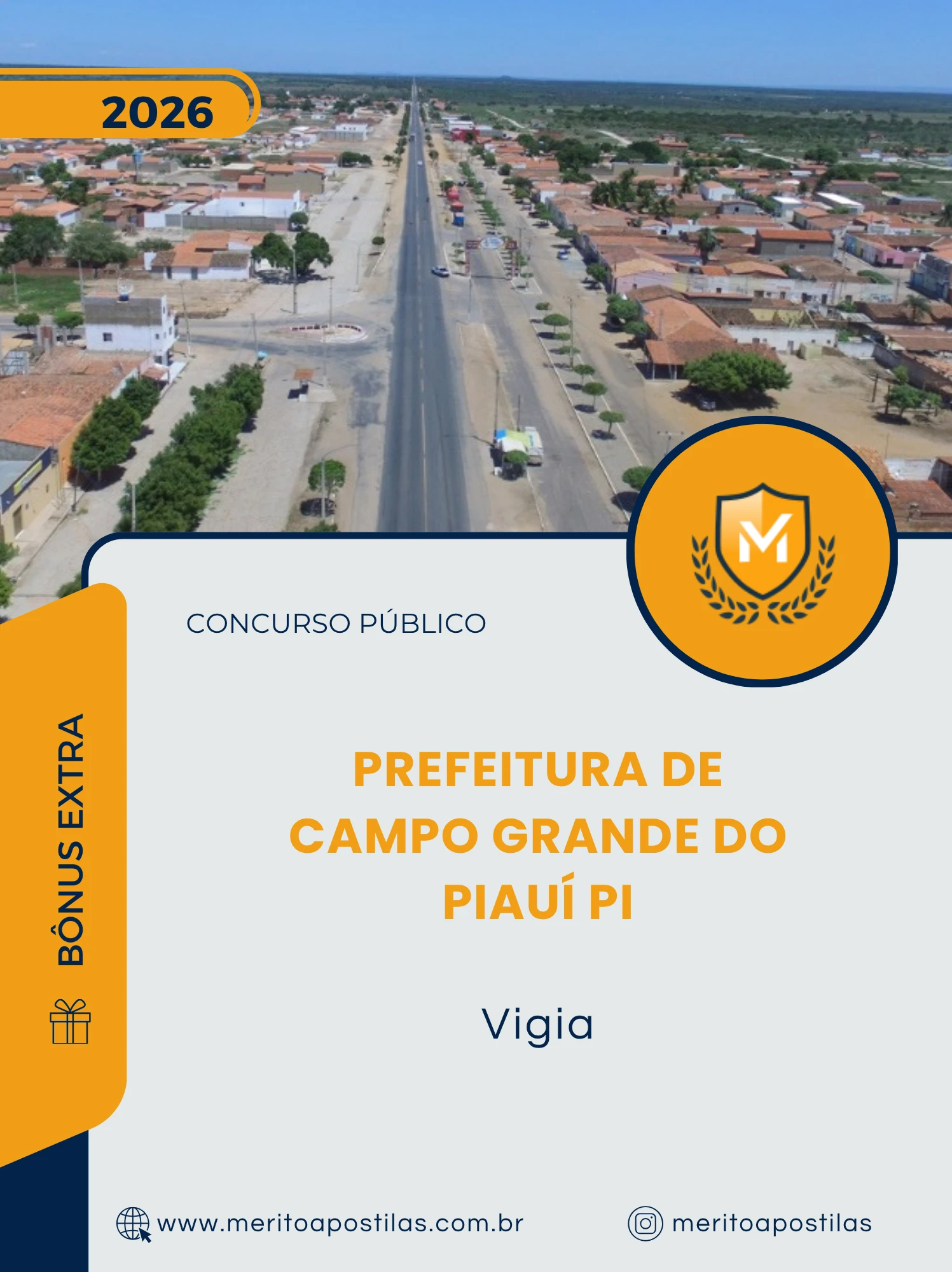 Apostila Vigia Prefeitura de Campo Grande do Piauí PI 2026
