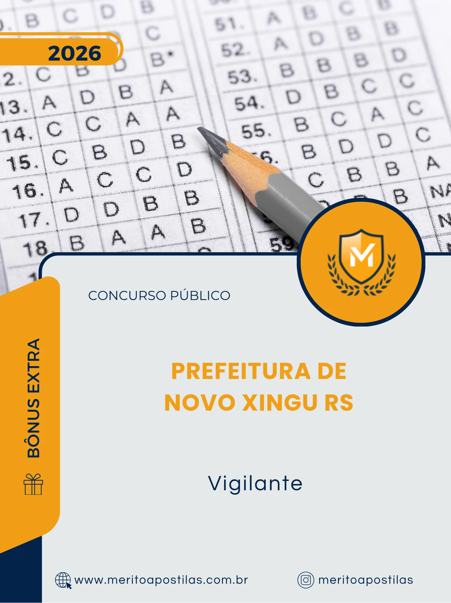 Apostila Vigilante Prefeitura de Novo Xingu RS 2026