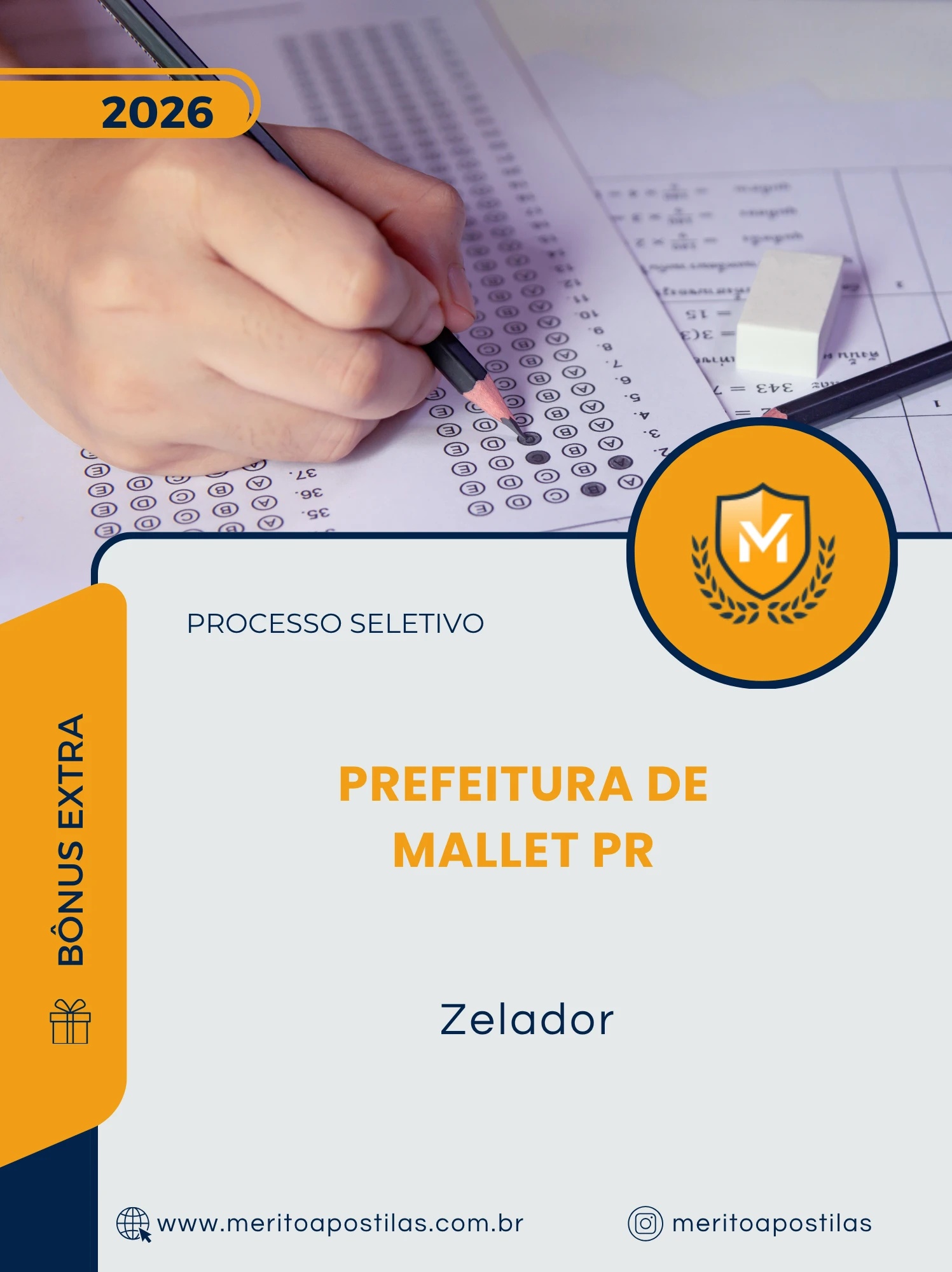 Apostila Zelador Prefeitura de Mallet PR 2026
